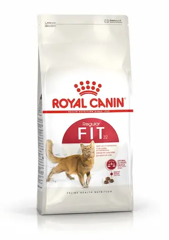 Royal Canin Fit 32 Adult 400 g / Granulat für Katzen / über 1 Jahr / weniger aktiv / mit Möglichkeit zum Auslauf im Freien