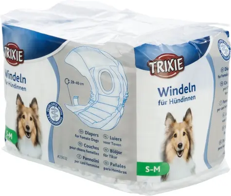 TRIXIE 23632 Papierwindeln SM 12 Stk