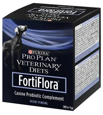 PURINA Pro Plan FortiFlora 30 x1g / Nahrungsergänzungsmittel für Hunde / Probiotika