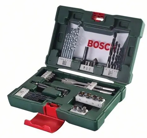 BOSCH 2607017316 / V-Line Bohrerset mit Winkelschraubendreher / 41-tlg