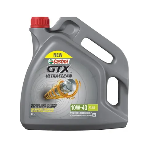 Castrol GTX 10W-40 A3/B4 4l / Teilsynthetisches Motoröl