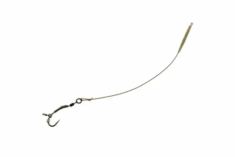 Carp´ R Us Rig Ready Ronnie Rig Strip-X Mat Brown 25lb Größe 4 2St