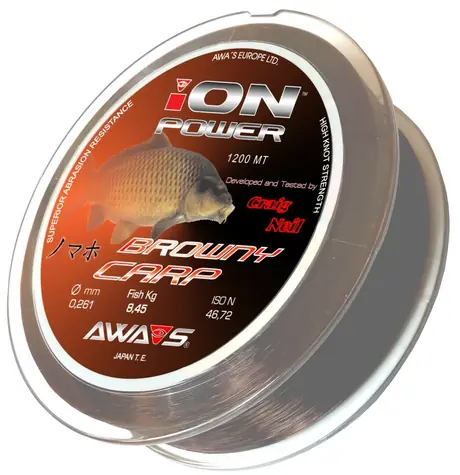AWA-S Line ION Power Browny Carp 1200 m 0,350 mm 21,1 kg