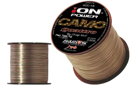 AWA-S Line ION Power Camo Quattro 600 m 0,309 mm 11,9 kg