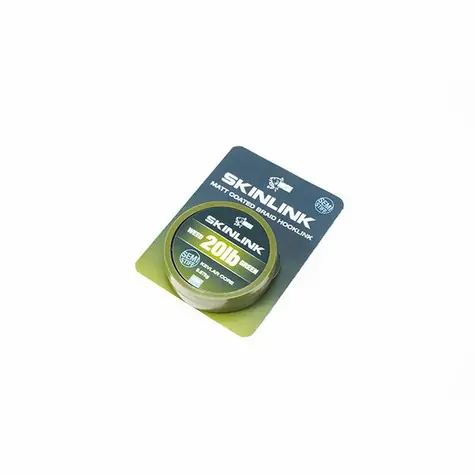Nash SkinLink Semi-Stiff Line 10m 20lb Weed Green