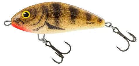 Salmo Wobbler Fatso Sinking 12cm Emerald Barsch