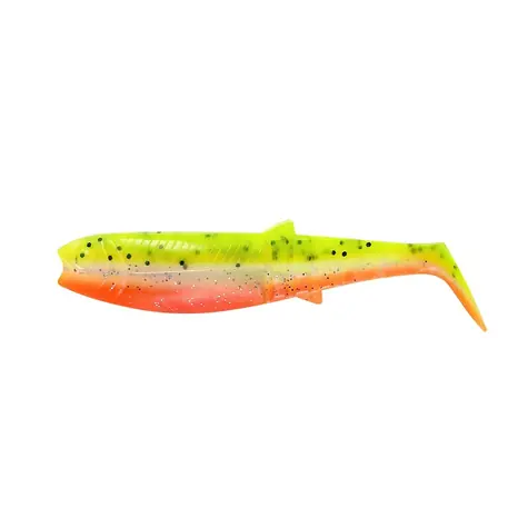 Savage Gear Gummiköder Cannibal Shad 6,8 cm 3 g Lemon Cracker Fluo 5 Stück