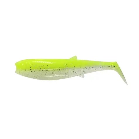 Savage Gear Gummiköder Cannibal Shad 8 cm 5 g Fluo Yellow Glow 5 Stück