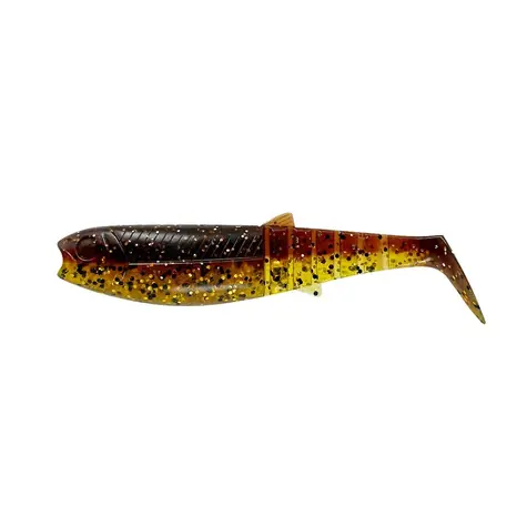 Savage Gear Gummiköder Cannibal Shad 12,5 cm 20 g Motoröl UV 4 Stück