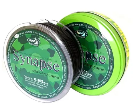 Katran Vlasec Synapse Wild Carp Camo 1000 m 0,437 mm 12,95 kg
