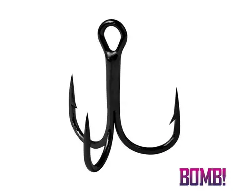 Delphin Dreifachbombe! MultiHook Triple Größe 1/0 6St