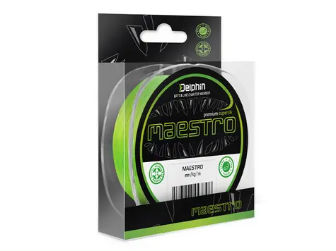 Delphin Cord Maestro Fluo grün 150m 0,17mm 10,0kg