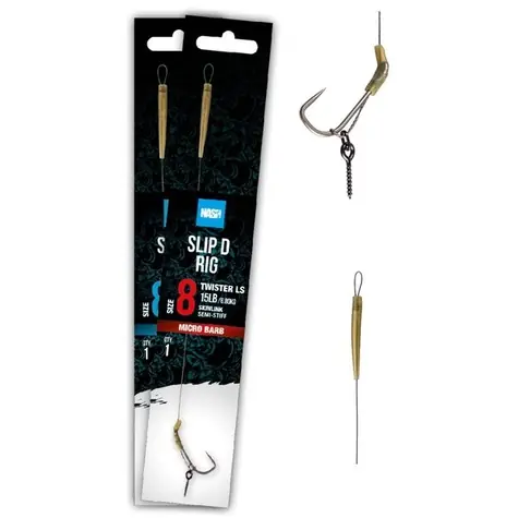 Nash Slip D Rig Größe 8