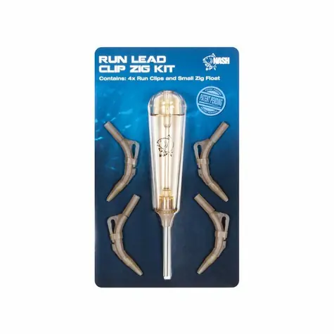 Nash Run Lead Clip Zig Kit Montageset 4tlg