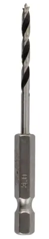 Makita D-15861 / Holzbohrer / 1/4" / 3 x 30/75 mm