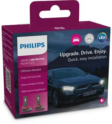 Philips Ultinon Access LED H7/H18 11972 12V U2500 CX 2 Stück / Autobirne / Sockel PX26d/PY26d-1