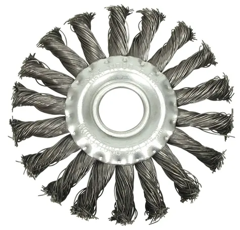 TOYA Seitliche geflochtene Drahtbürste 150 mm