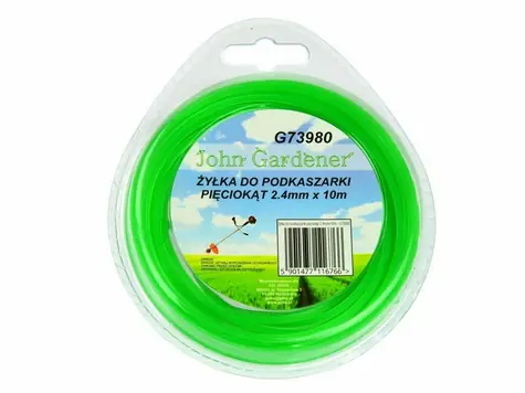GEKO Mähfaden 2,4 mm 10 m / Sternprofil / Nylon