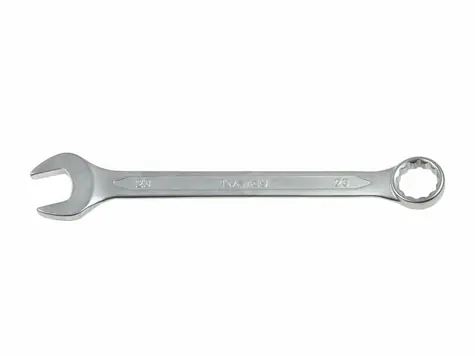 GEKO Maulschlüssel mit satinierter Oberfläche 25 mm CRV - CS DIN3113A