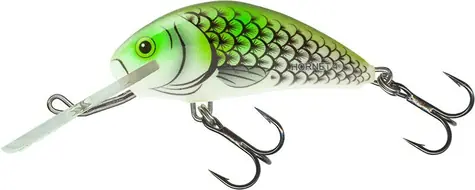 Salmo Wobbler Hornet Sinking 6cm Olive Hot Spot