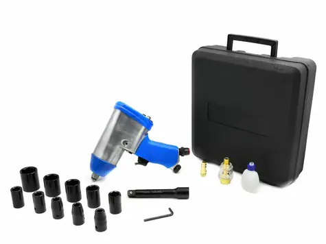 GEKO Druckluft-Schlagschrauber 1/2" - 300Nm mit Zubehör