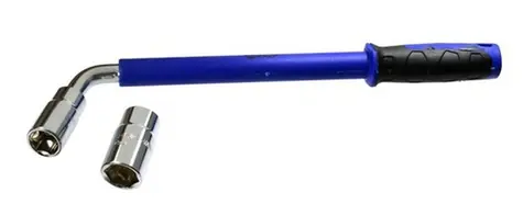 GEKO Radschlüssel L teleskopisch 17x19 mm + 21x23 mm
