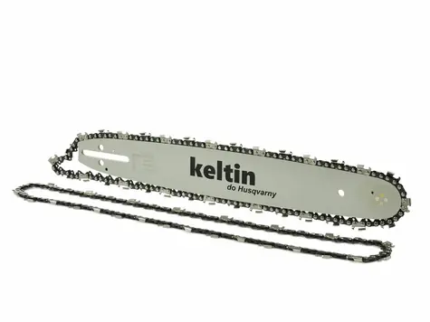 GEKO Führungsschiene für Kettensägen und 2 Ketten 15" 0,325" 1,5mm 64z 