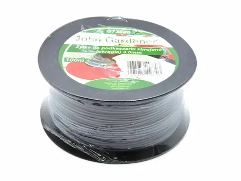 GEKO Verstärkte Schnur für Freischneider | Trimmer 3mm x 100m 