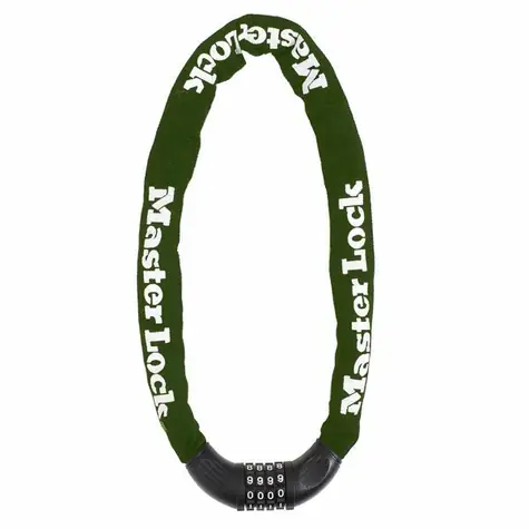 Master Lock 8026EURD Kette mit Codeschloss Durchmesser 8 mm (1,5 m)