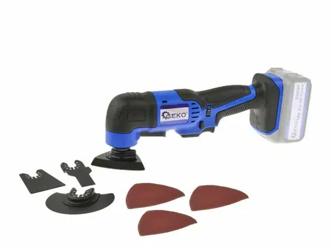 GEKO Renovator - wiederaufladbares Multifunktionsgerät 18V Li- ION - ohne Akku und Ladegerät 