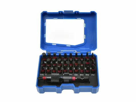 GEKO Satz Schlagbits 1/4" 32-tlg 
