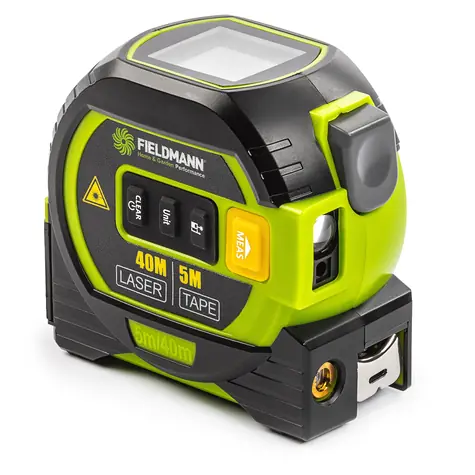Fieldmann FDLM 1045 / Laser-Entfernungsmesser mit Messgerät / 0,2- 40 m / m/in/ft