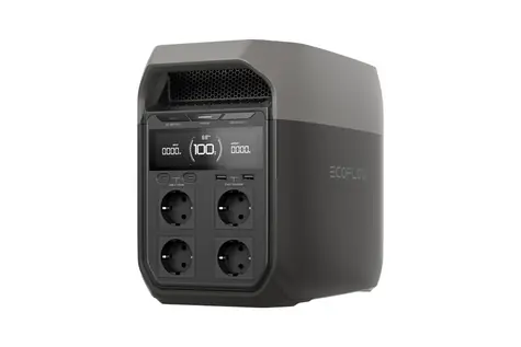 EcoFLow Delta 3 / Ladestation / 1024 Wh / 1800 W / LCD-Display