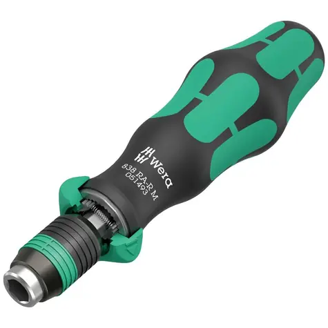 Wera 838 RA- R M Bithalter mit Ratschenfunktion - 1/4"