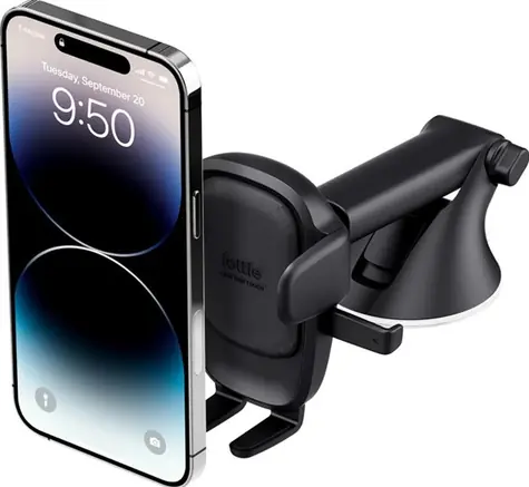 iOttie Easy One Touch 6 Universalhalterung für Armaturenbrett und Windschutzscheibe, schwarz