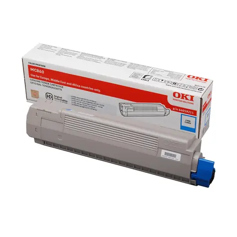 OKI 45862816 Original Toner / MC873 / 10.000 Seiten / Blau