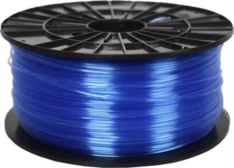 Plasty Mladeč Druckfadenfilament 1,75 PETG transparent blau 1 kg
