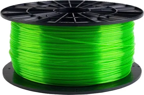 Plasty Mladeč Druckfadenfilament 1,75 PETG transparent grün 1 kg