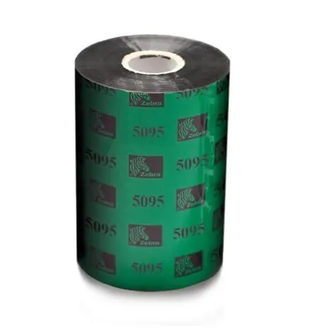 ZEBRA TTR-Band 5095 - 64 mm (12 Stück) / Harz / 64 mm / 74 m / Außenlänge / 0,5 Zoll / 12 Stück