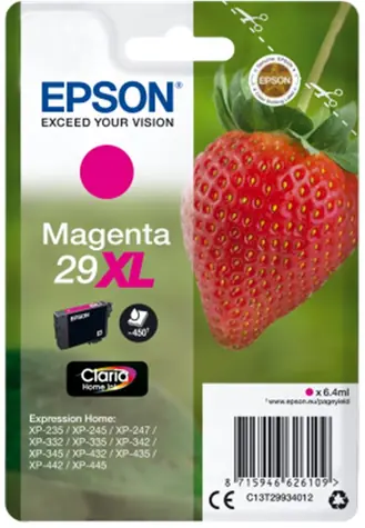 Epson T2993 Originalpatrone 29XL lila / XP-235 XP-332 / 6,4ml 