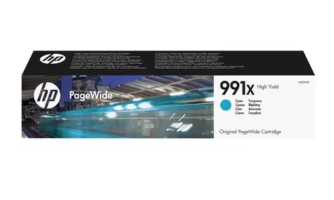HP 991X Originalpatrone blau / für PageWide Pro 750 772 und 777 / bis zu 16.000 Seiten