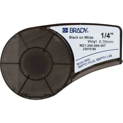 BRADY BMP21 Serie / Vinylklebeband / 6,4 m x 6,35 m