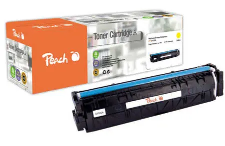Peach Remanufactured kompatibler Toner 205A Gelb / Für M180n und M181fw / 900 Seiten