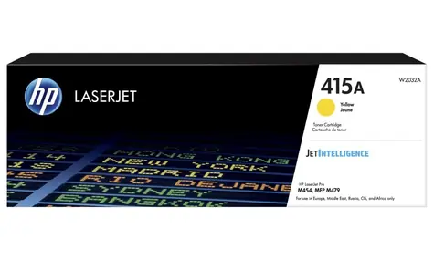 HP 415A Original Toner Gelb / für HP Color LaserJet Pro M454dn / 2.100 Seiten