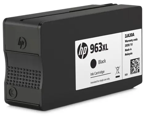 HP 963XL Originalpatrone schwarz / für HP OfficeJet Pro 9010 & 9013 & 9020 & 9023 / 2.000 Seiten