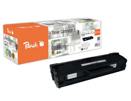 Peach Alternativtoner MLT-D111S schwarz / für Samsung SL-M2070 & 2020 / 1000 Seiten.