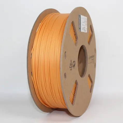 Gembird 3DP-PLA+1.75-02-GL Filament PLA PLUS Gold / Schnur für 3D-Drucker / PLA PLUS / 1,75 mm / 1 kg