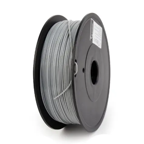 Gembird 3DP-PLA+1.75-02-GR Filament PLA PLUS grau / Schnur für 3D-Drucker / PLA PLUS / 1,75 mm / 1 kg