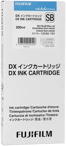 Fujifilm DX Tintenpatrone 200 ml blau / für Dry Lab DX 100