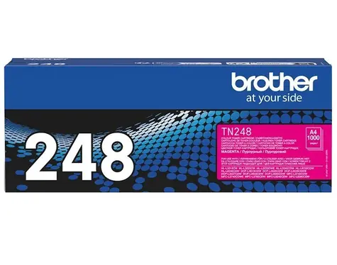 Brother Original Toner TN-248M lila / für DCP-L3520CDW & L3560CDW & HL-L3220CW & L8230CDW / 1.000 Seiten